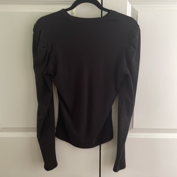Black G F Fitted Long Sleeve Shirt - Picture 2 of 2